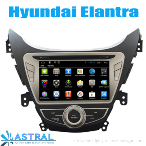 Factory Android 2 Din Car Radio Bluetooth DVD Player Hyundai IX35 2012 GPS Multimedia System